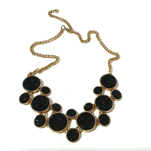 Gold Plated Choker Necklace Fashion Jewelry Accessory - Picture 6 of 8